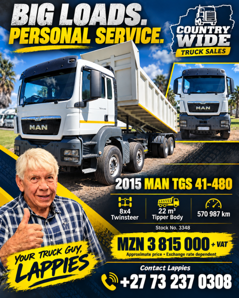 2015 MAN TGS41-480
